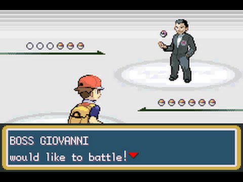Pokemon Fire Red (Detonado - Parte 32?) - Vencendo o Giovanni no