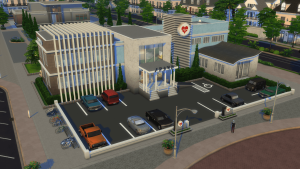 Onde fica o Hospital no The Sims 4